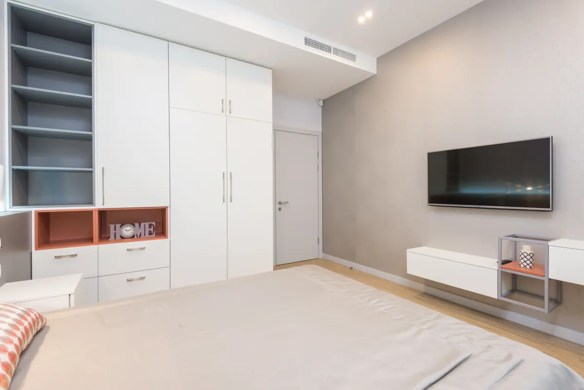 Álzar Polanco: Sala del departamento tipo